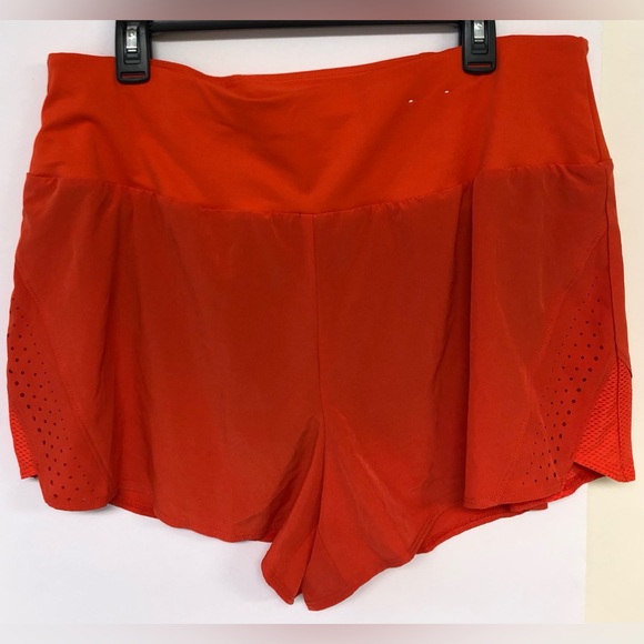 Xersion Everair lined running shorts NWOT size XL bright orange - Picture 2 of 15